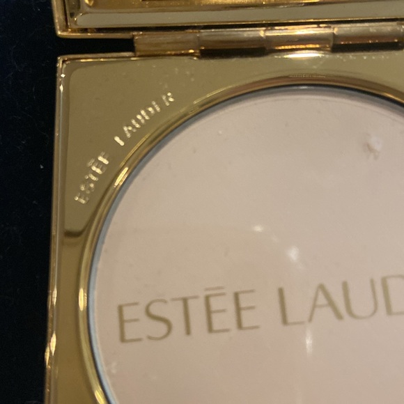 COLLECTORS ITEM NEVER USED Ester Lauder Golden Cobblestones Compact from NM - Picture 7 of 8